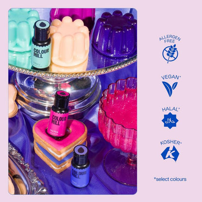 Colour Mill Botanical Pack Aqua Blend Water-Based Food Coloring, 20 Milliliters Dusk, Latte, Lilac, Olive, Rose & Sage