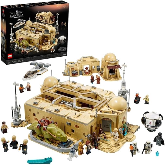 Lego Star Wars Mos Eisley Cantina Construction Toy Ages 16+ 3187 Pieces