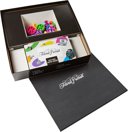 Hasbro Gaming Trivial Pursuit Decades 2010 to 2020 Board Game for Adults and Teens Pop Culture Trivia Game for 2 to 6 Players Ages 16 and Up