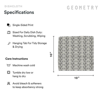 GEOMETRY Kitchen Tea Towels - Quick Dry Microfiber Dish Towels for Kitchen Roses for You, 18" x 30" 2-Pack