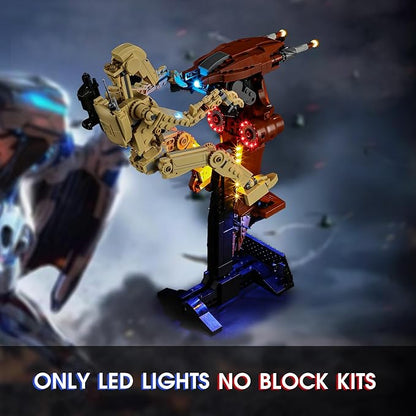Vaodest Light for Lego 75428 Battle Droid with STAP SetDesign and Configuration Compatible with Model 75428(Light Only Not Building Block Kit)