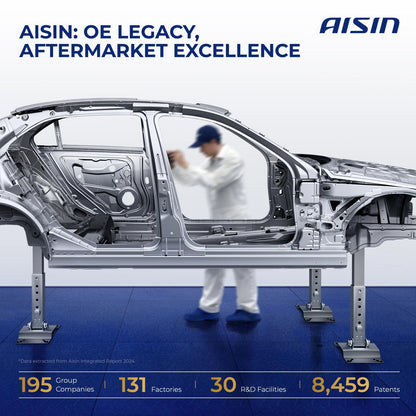 AISIN AFTERMARKET ACCT-00821 Air Conditioner AC Compressor - Compatible with Toyota Corolla 2014-2022 1.8L, Corolla iM 2017-2018 1.8L - with 6-Pulley Groove, with Clutch