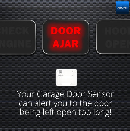 Smart Garage Door Kit with YoLink Hub - YoLink 1/4 Mile World's Longest Range Garage Door Controller and Wireless Sensor Compatible with Alexa IFTTT