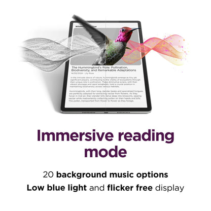 Lenovo Idea Tab Pro with Google Gemini - Student Tablet - 12.7” 3K LCD Display - 8 GB Memory - 128 GB Storage - MediaTek Dimensity 8300 - Includes Pen and Folio Case