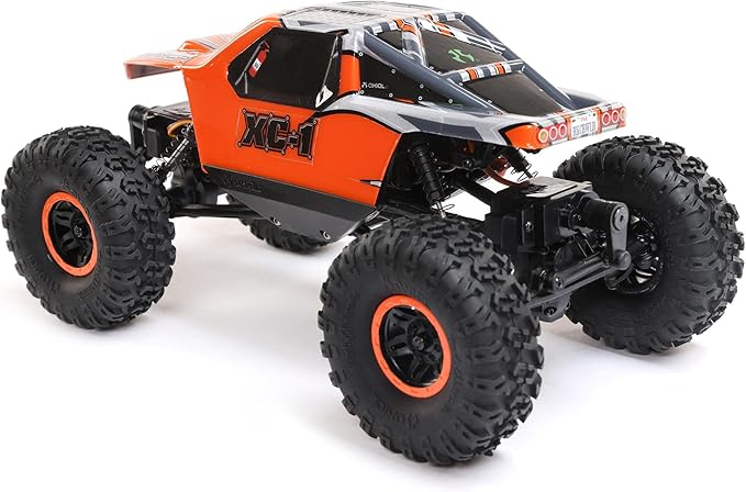 Axial RC Truck 1/24 AX24 XC-1 4WS Crawler Brushed RTR (Includes Everything Needed No Other purchases Required) Orange AXI00003T2