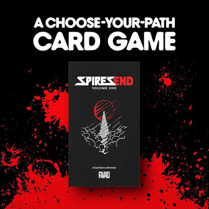 Spire's End: Volume 1 Card Game Add to Your Choose-Your-Path Horror Adventure and Strategy Board Games Immersive Solo or Cooperative Play for Ages 16 and Over 1-2 Players 60-90 Minute Playtime