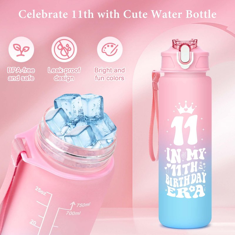 11 Year Old Girl Birthday Gifts For 11 Year Old Girl Gift Trendy Stuff Popular Happy 11Th Birthday Gifts For Girls Cool 11Th Decoration Gift Ideas Trending Presents Good Things With Tumbler Canvas Bag