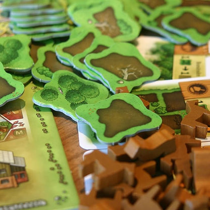 Agricola (Revised Edition) Farmers of The Moor Expansion | Strategy Game for Adults and Teens | Advanced Board Game | Ages 12+ | 1-4 Players | Avg. Playtime 90 Minutes | Made by Lookout Games