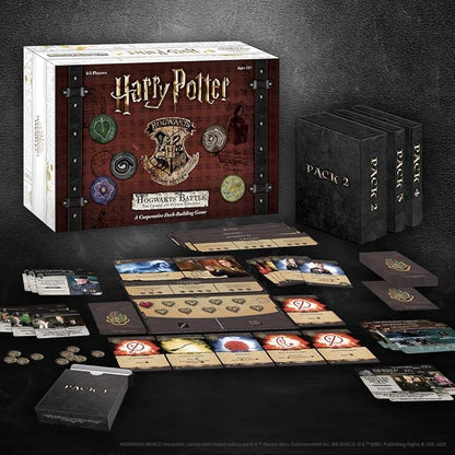 USAOPOLY Harry Potter: Hogwarts Battle - The Charms and Potions Expansion/Second Expansion to Harry Potter Deckbuilding Game/Featuring New Abilities &amp Cards/Officially Licensed