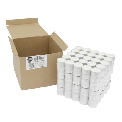 Stonebriar 200 Pack 8 Hour and 192 Pack 6-7 Hour Unscented Extended Burn Time Tea Light Candles