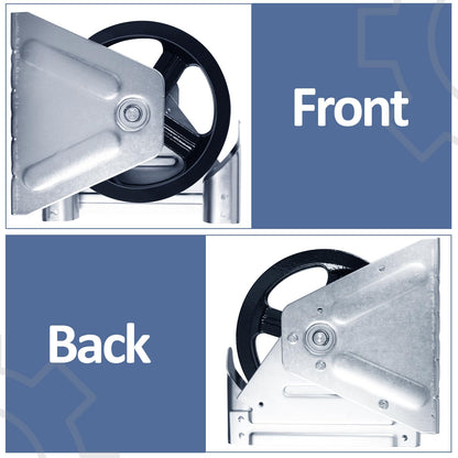 LAJIAOZ Garage Door Chain Hoist - 4:1 Reduced Drive Heavy Duty Hoist for Roll Up Doors and Jackshaft Garage Door Openers