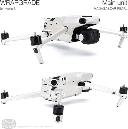 WRAPGRADE Full Skin Stickers for DJI Mavic 3 / Mavic 3 Classic (Madagascar Pearl)