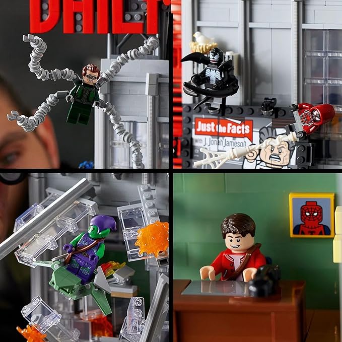 Lego Marvel Super Heroes Playset from 16 Years - Daily Bugle 76178