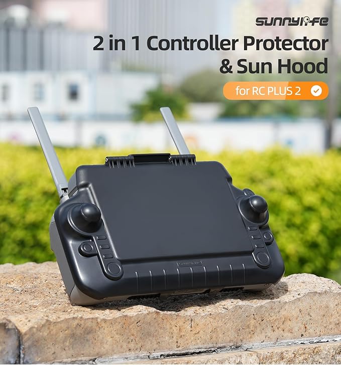 Sunshade Sunhood Screen Protective Cover Compatible for RC Plus 2 Remote Controller AccessoriesAnti-Glare Sun Hood Protector Cover with Damping Hinge for Matrice 4T/4E/400