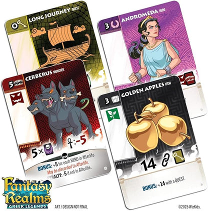 Fantasy Realms: Greek Legends | Board Game