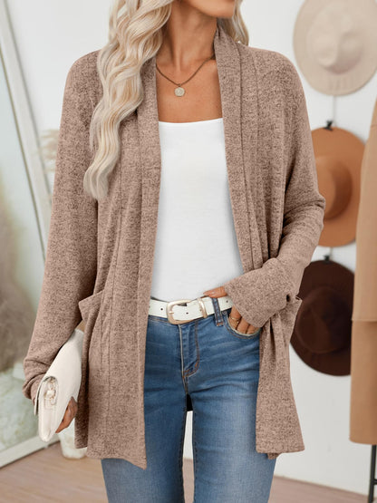 LILLUSORY Cardigan Sweaters for Women Lightweight Open Front Cardigans Casual Loose 2025 Fall Sweater with Pockets
