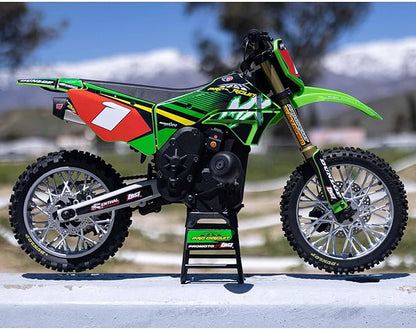 Losi RC Motorcycle Promoto-MX 1/4 Motorcycle Ready-to-Run Combo Includes Battery and Charger Pro Circuit LOS06002 Green