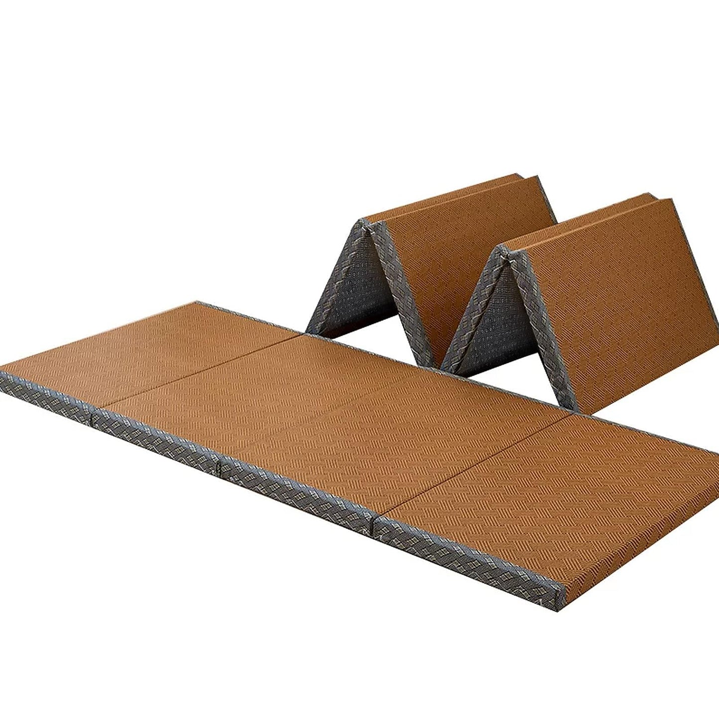 Dymhaoby Japanese Traditional Tatami Mattress, Coconut Coir Tatami Mat, Foldable Japanese Floor Mattress,Futon Bed,Meditation Mats for Floor,Summer Sleeping Mat(100 * 200cm)