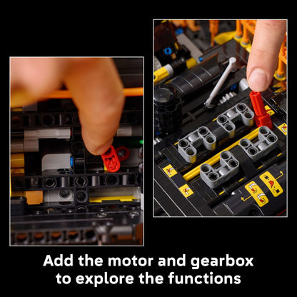LEGO Technic Volvo EC500 Hybrid Excavator - Building Set for Adults - Collectible Model Kit for Men & Women, Ages 18+ - Gift Idea for Those Who Enjoy 3D Puzzles, DIY Kits, or Engineering - 42215
