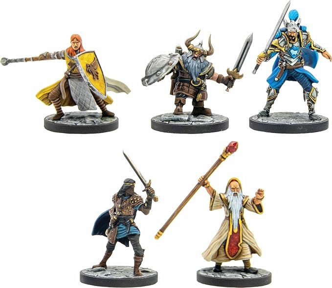 Dungeons &amp Dragons The Wild Beyond The Witchlight - Valors Call (5 figs) Multi