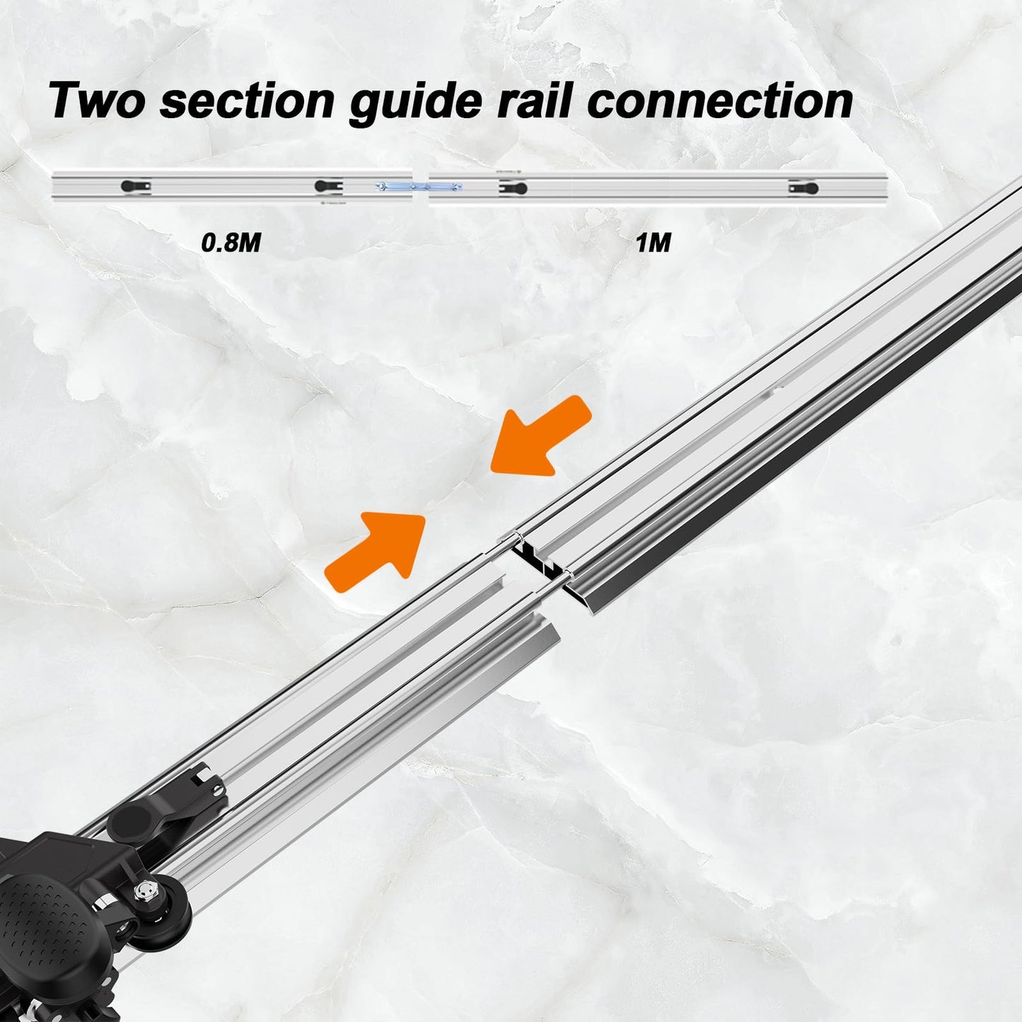 70 Inch Large Manual Tile Cutter with Aluminum Alloy Rails Porcelain Ceramic Tile Cutter With Case Cutting Length Up To 62.8 Inches
