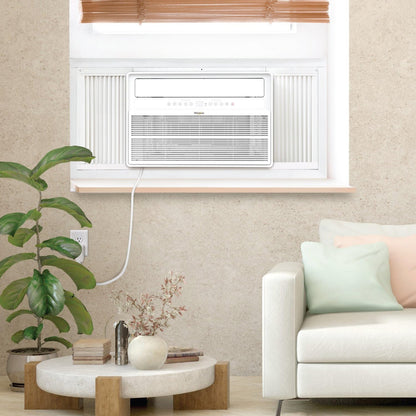 Whirlpool 24,000 BTU Window Mounted Inverter Air Conditioner with Quiet, 230V, AC for Large Rooms up to 1500 Square Feet with Remote, Window AC Unit for Apartment, Living Room, Bedroom