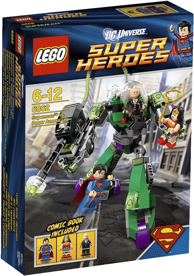 LEGO Super Heroes Superman Vs Power Armor Lex 6862