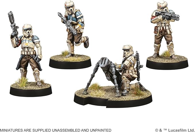 Asmodee Star Wars: Legion Imperial Shoretroopers - Corps &amp DF-90 Mortar Detachment Tabletop Miniatures Game Strategy Game for Kids and Adults Ages 14+ 2 Players 3 Hour Playtime