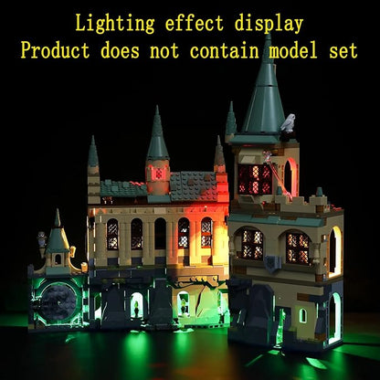 LED Light Kit Compatible with Lego Hogwarts Chamber of Secrets - Lighting Set for 76389 (Model Set Not Included)