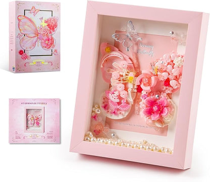 Ideas Flowers Butterfly Collection Mini Building Blocks(Not Compatible with Lego Flowers Butterfly Insects Size0.142in)Creative Insect Specimen Building Set with Exquisite Frame for Nature Lovers
