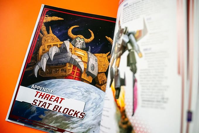 Renegade Game Studios Transformers RPG Adventure Book The Time is Now Hardcover Campaign Module for 4-6 Characters