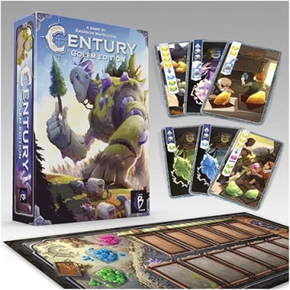 Asmodee Century Golem Edition Board Game - Journey Along The Golem Road in Caravania Strategy Game for Kids &amp Adults Ages 8+ 2-4 Players 30-45 Minute Playtime
