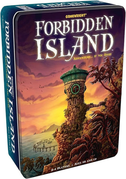 Gamewright - Forbidden Island - Cooperative Strategy Survival Board Game 2-4 Players