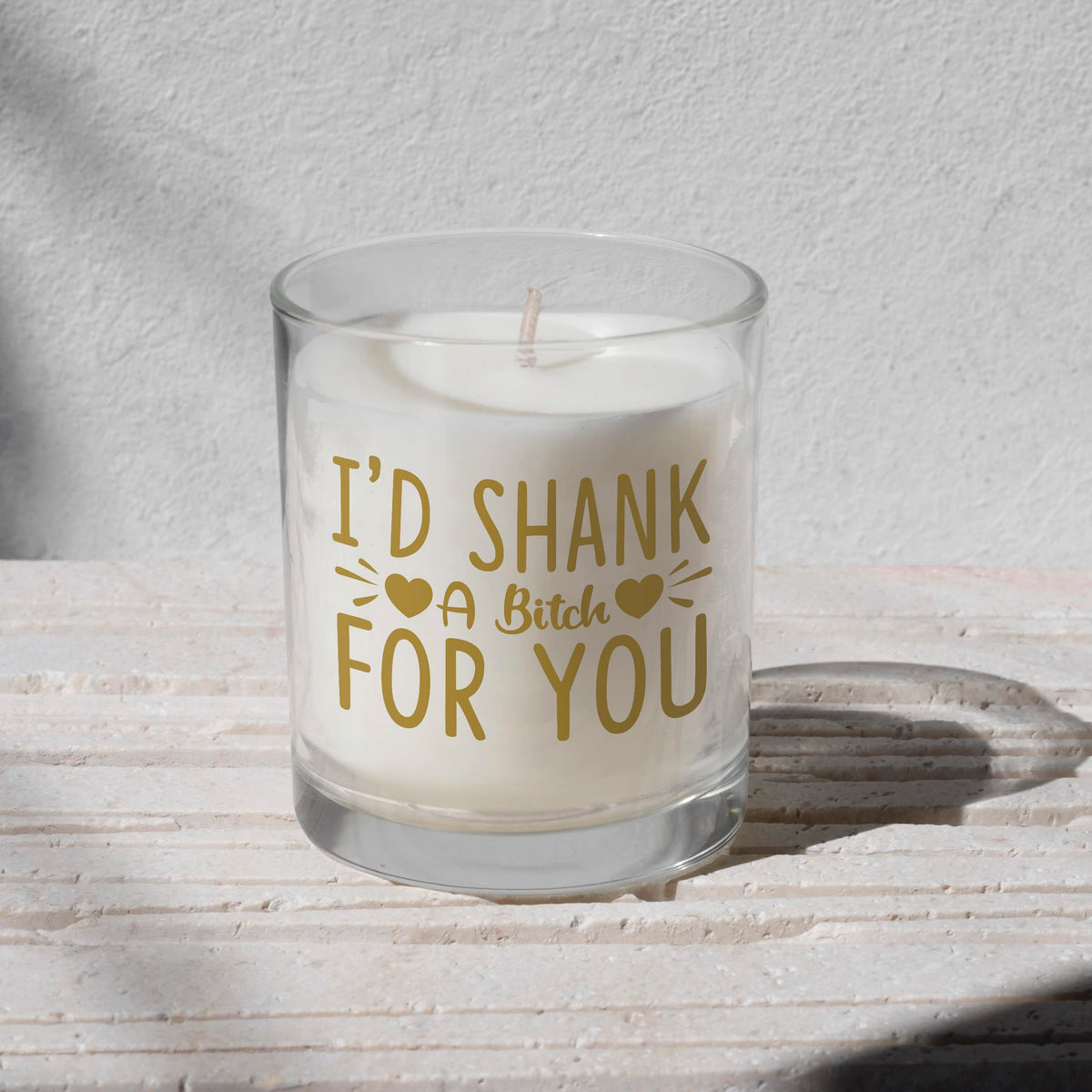 BAD BANANAS Best Friend Candle - Gifts for Women - Id Shank a B for You - Scented Candles for Women
