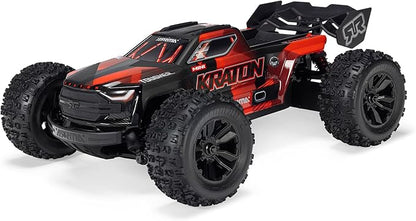 ARRMA 1/16 Mini Kraton 3S DSC 4X4 RTR Brushless Speed Truck Black/Red ARA2508T1