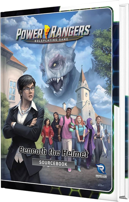 Renegade Game Studios Power Rangers Roleplaying Game Sourcebook: Beneath the Helmet New Dino Ranger Options Ages 14+