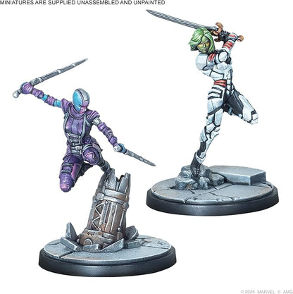 Marvel: Crisis Protocol The Galaxy's Deadliest Affiliation Pack -Tabletop Superhero Game Ages 14+ 2 Players 90 Minute Playtime Made by Atomic Mass Games