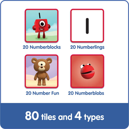 hand2mind Numberblocks Memory Match Game, Matching Card Game, Numbers for Toddlers, Kindergarten Math Toys, Counting Toys, Preschool Learning Activities, Kids Birthday Gift, Easter Basket Stuffers