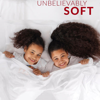 Mellanni Extra Deep California King Sheets - Ultra Soft, Cooling Bedding - 4 PC Set, Wrinkle & Stain Resistant (Brown)