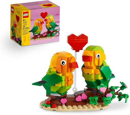 LEGO Valentine Lovebirds Building Toy Set - Fun and Engaging Build for Kids Girls &amp Boys Ages 8+ - Decoration and Gift - 40522