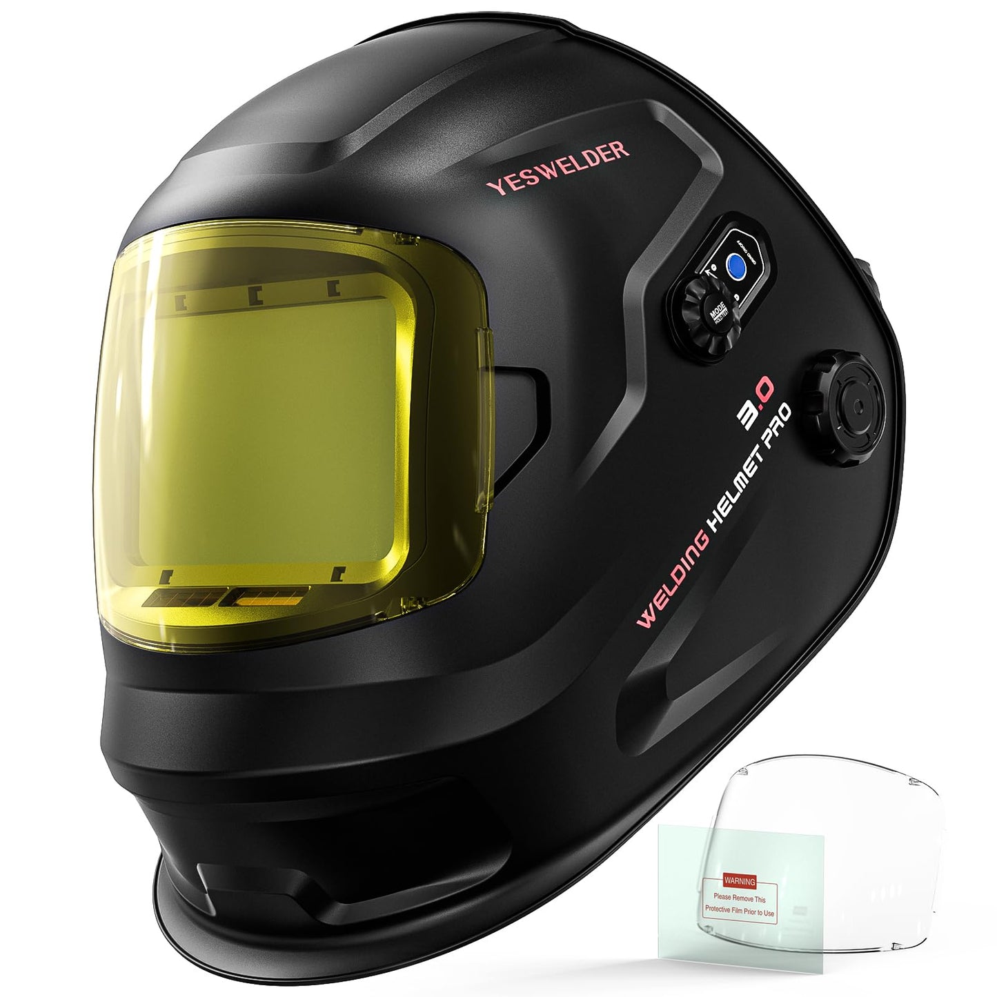‎YESWELDER CT-520 Tig Welder & Plasma Cutter, 5-In-1 Multifunctional Welding Machine & Large View Intelligent Auto-Shade Auto-Darkening Welding Helmet
