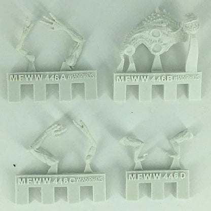 Modiphius Entertainment: Fallout: Miniatures - Cryptids - Snallygasters - 2 Resin Figures Unpainted &amp Unassembled RPG Wilds of Appalachia Licensed