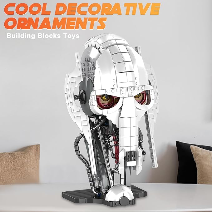 General Helmet Building Set Restore Classic Building Blocks Model Home Ornament Decorations for Fans and Children Present (788pcs)