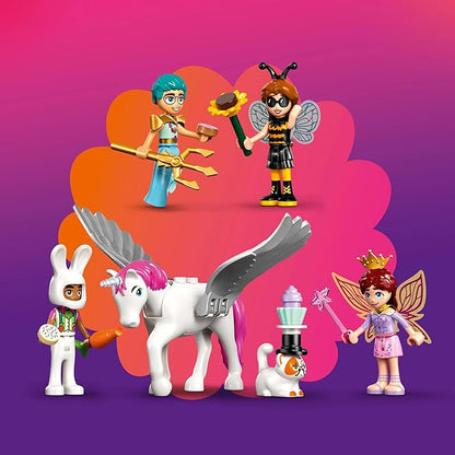 Lego Friends Unicorn Fairy Cosplay Party Toy Birthday Toy for Girls Boys Age 6 7 8 9 Pretend Play Mother Father 42661