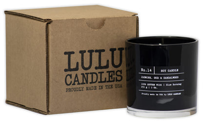 Lulu Candles | Mediterranean Citrus | Smells Fresh & Sweet | Luxury Scented Soy Jar Candle | Hand Poured in The USA | Highly Scented Long Lasting (9 Oz.)