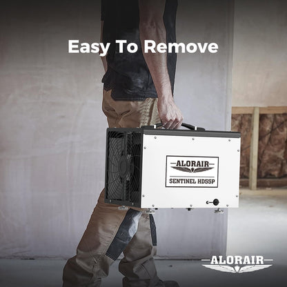 ALORAIR 120 PPD Crawl Space Dehumidifier with Pump, Commercial Basement Dehumidifier with Drain Hose, Compact Portable Auto Defrost Dehumidifier for Crawlspace and Under-House Use