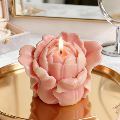 Flower Petal Mold - Cylinder Molds Silicone Wave Spiral Candle Mold - Silicone Resin Casting Molds for Candle & Resin & Soap Craft Supplies