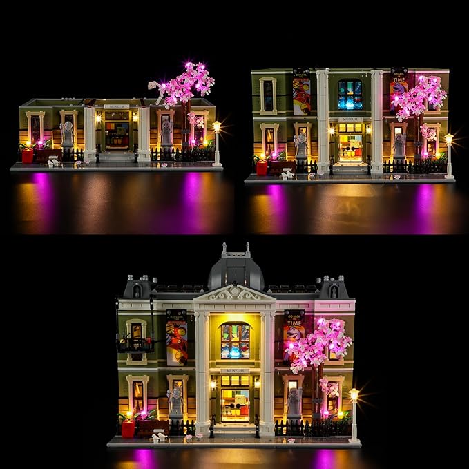 LIGHTAILING Light for Lego- 10326 Natural-History Museum - Led Lighting Kit Compatible with Lego Building Blocks Model - NOT Included The Model Set