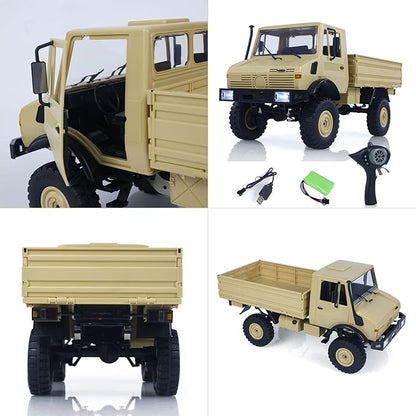 TOUCAN RC HOBBY 1/12 LDRC P06 Remote Control Crawler Off Road Vehicle Model 4×2 Linear Speed Climbing Car Truck 15KM/H USB Charge RTR for Ages 14+
