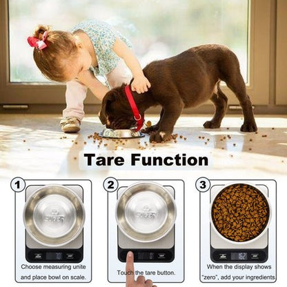 JOEAA Food Kitchen Scale, 10kg 22lb Digital Grams and Ounces for Weight Loss